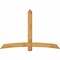 Ekena Millwork Bellingham Rough Sawn Timber Gable Bracket, Western Red Cedar, 84"W x 56"H x 2"D x 6"F, 16/12 Pitch GBW084X56X0206BEL00RWR - alternate 1